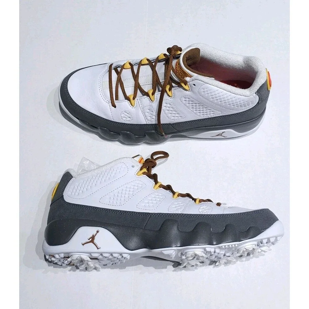 Nike Air Jordan 9 Retro Low Golf US Open FN6931 100 Men's Size 10.5